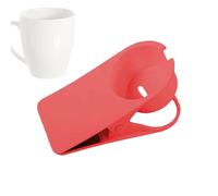 Clip on Cup Holder for Desk | Table Edge Clamp Cup Holder,Coffee Mug for Water Drink Beverage Soda, Desk Accessories for Home Work