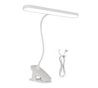 Clip On Desk Light with Clamp - Adjustable Tabletop Lighting Device for Workbench Music Stand Headboard, Portable Task Lamp for Mechanics Musicians Artists Office Study Bedroom Home