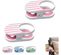 Clip on Drink Holder, Clip oon Cup Holder for Beach Chair, Secure Your Beverage Anywhere, Universal Clip-on Drink Holder Clip, Portable Wine Glass Clamp Holder for Pool, Camping, Outdoor