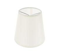 Clip-On Fabric Lampshade for Wall Lamps and Pendant Lights Beige | 14x14x13cm Cover, Softer Glow, Warm Ambience, Elegant Simple Style, Suitable for Study or Bedside Lighting