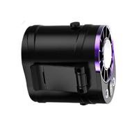 Clip On Fan - 100 Speed Rechargeable Silent Digital Display | Portable Personal Cooling Fan | For Stroller, Travel, Camping, Outdoor Cruise, Beach, Home