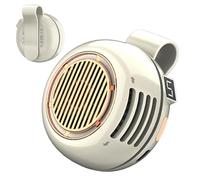 Clip On Fan - 5 Speed Digital Display, Quiet Strong Airflow, Mini Portable Cooling Fan, Rechargeable Desk Clip Cooler | Personal For Bedroom Home Office School Travel Camping Outdoor Summer Cruise