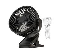 Clip On Fan For Bed | USB Charging Table Fan Portable Fans | Multifunctional Efficient Airflow Small Fans With Clip For Outdoor Travel Bedroom Sports