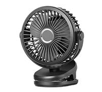 Clip On Fan Personal Small USB Rechargeable 5000/10000mAh Desk Fan With Battery Operated For Bedroom Home Room Portable Cooling For Outdoors Car Room Rechargeable Battery
