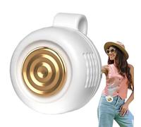 Clip on Fan - Portable Small Whirlwind Bladeless Fan - Handheld Quiet Powerful Rechargeable Ventilador Cooler for Men Father Outdoor Travel Personal Neck Camping