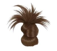 Clip On Feathered Bun Wig - Soft Feathered Clip Everyday Wear Wig | Lightweight Soft Buns | Natural Comfortable Everyday Calip For Women, Girls, Friends, Colleagues And A