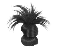 Clip On Feathered Bun Wig - Soft Feathered Clip Everyday Wear Wig | Lightweight Soft Buns | Natural Comfortable Everyday Calip For Women, Girls, Friends, Colleagues And A