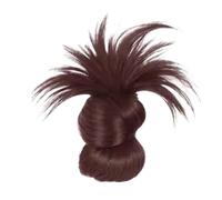 Clip on Feathered Bun Wig | Soft Messy Bun Clip,Comfortable Lightweight Long-Lasting Hairclip for Women Girls Family Friends Daily Use Parties Gatherings