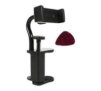 Clip On Guitar Phone Mount Includes Random Color Picks Light Weight Durability For Performers Guitar Phone Stand