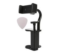 Clip on Guitar Phone Mount Includes Random Color Picks Light Weight Durability for Performers Universals Phone Holder Guitar