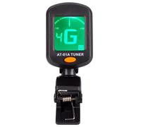 Clip On Guitar Tuner 360 Degree Rotating Digital Electronic Tuner Acoustic Guitar Bass Violin Ukulele Tuner Easy To Use