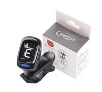 Clip On Guitar Tuner For All Instruments, Ukulele, Guitar, Bass, Mandolin, Violin, Banjo, LCD Display, 360 Degree Rotating, Fast & Accurate (green) (black)