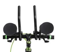 Clip-On Handlebar - Bicycle Arm Support, Racing Bar, Lightweight Aluminium Aero Extensions for Sprint Cycling, Long Distance Training, Adventure, Triathlons, Mountain Road