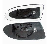 Clip on Heated Base Convex Wing Mirror Glass fits Hyundai Accent 2005 to 2012 Left Passenger Side