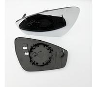 Clip on Heated Base Convex Wing Mirror Glass fits Skoda Enyaq 2021 ONWARD Left Passenger Side