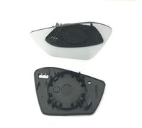Clip on Heated Base Convex Wing Mirror Glass fits Skoda KAMIQ 2020 ONWARD Left Passenger Side