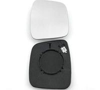 Clip on Heated Base Wing Mirror Glass fits FIAT Qubo 2007 to 2020 Right Driver Side