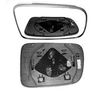 Clip on Heated Base Wing Mirror Glass fits Honda Insight 2000 to 2005 Right Driver Side