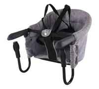 Clip on High Chair, Hook on High Chair for Baby, Foldable Clip on to Table, Load Portable with Safety Belt and Side Pocket, Adjustable Booster Seat for Table Home & Travel