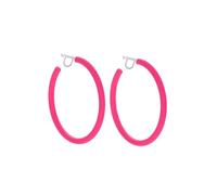 Clip On Hoop Earrings Acrylic Neon Statement Earrings Non Pierced Detachable Clip on Earrings 80s 90s Accessories for Women Retro 80s Outfit 90s Outfits Vintage Neon Party Jewelry, Zinc, No Gemstone