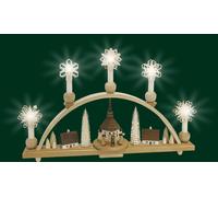 Clip-on Lanterns 5 Pieces for Schwibbogen Seiffen Erzgebirge Christmas NEW 92123