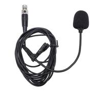 Clip On Lapel Microphone, Professional Omnidirectional Lavalier Mic with Clips and Windscreen for Podcast, Interviews, Video Production