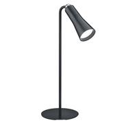 Clip-On Light Black Maxi LED Multi Matt Rechargable Portable Trio R52121132