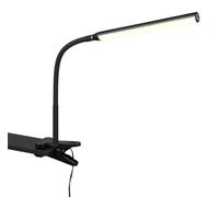 Clip-On Light Black Nevada LED Clamp Matt Trio R57941132