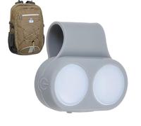 Clip On Light for Running,Magnetic Clip Chest Flashlight No-Slip | 4 Adjustable Modes Portable Silicone LED Chest Light - for Men Kids Jogging Walking Camping Fishing Cycling Outdoor Sports Backpack