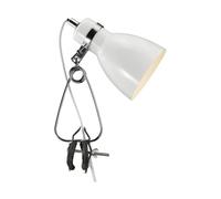 Clip-On Light White Cyclone Metallic Clamp Reading Lamp Nordlux 73072001