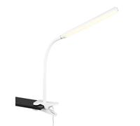 Clip-On Light White Nevada LED Clamp Matt Trio R57941131