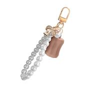 Clip On Lip Balm Keychain Cover Portable Design Easy Installation Wide Compatibility For Gloss Quick Install Gloss Keychain Cover