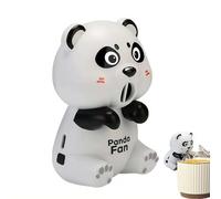 Clip-On Mini Fan for Cup & Bowl, Adjustable Cute Fast Cooling, Monkey/Panda/Cat-Shaped Air-Blowing Cooling Attachment, Monkey Coffee Chiller for Cup, Rechargeable Portable Desk & KitchenFan