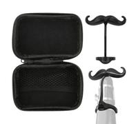 Clip On Mustache Flute, 2 Pieces Mouthpiece Accessory, 40g Musical Ornament with Grip, Resin Base Detail, Stage Utility Hooks, Home Accessories for Concert Performance Young Musicians Marching Band