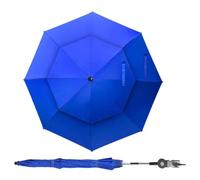 Clip On Parasol for Garden Chair UV Protection Adjustable Double Canopy | Sun Lounger Umbrella for Outdoor Beach Sunbathing Travel Vacation Camping Picnics Patio Wheelchair