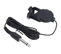 Clip on Pickup, Professional Compact Acoustic Guitar Pickup for Violin Guitar Clear Powerful Tone Lightweight Plastic for Live Performances Recordings