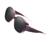 Clip On Polarised Sunglasses - Up UV400 Lens Overlay for Prescription
