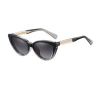 Clip On Polarised Sunglasses Women TR90 Thick Frame Magnetic Anti Blue Light Glasses Cat's Eye, Black Grey Frame