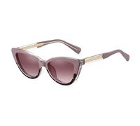 Clip On Polarised Sunglasses Women TR90 Thick Frame Magnetic Anti Blue Light Glasses Cat's Eye, Cameo Leopard Frame