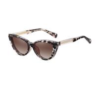 Clip On Polarised Sunglasses Women TR90 Thick Frame Magnetic Anti Blue Light Glasses Cat's Eye, Leopard With Brown