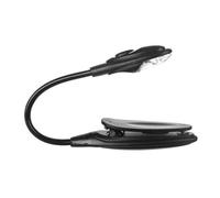 Clip On Reading Light, Book Light for Reading in Bed, Mini Led Clamp On Lamp Book with One-Button for Traveling Night