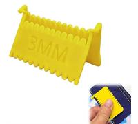 Clip-on Sewing Ruler, Hand Edge Stitch Lock and Sewing Gauge, Quilting Template with 2mm,3mm,4mm Spacing, Even Stitches for Handsewing, Patchwork & Embroidery