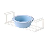 Clip on Shelf - Telescopic Under Desk Storage Shelf,Adjustable Non-Slip Tray Organizer Heavy-Duty Rack for Bathroom Pantry Vanity Closet Kitchen RV Counter Locker