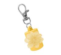 Clip-On Silicone Gloss Dispenser Spill-Proof Refillable Cosmetic Keyring For Daily Essentials Lip Gloss Dispenser