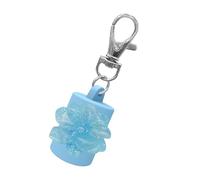 Clip-On Silicone Gloss Dispenser Spill-Proof Refillable Cosmetic Keyring For Daily Essentials Lip Gloss Dispenser