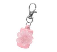 Clip-On Silicone Gloss Dispenser Spill-Proof Refillable Cosmetic Keyring for Daily Essentials Lip Gloss Dispenser
