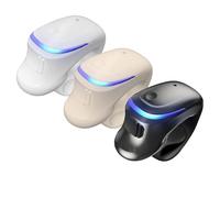 Clip On Single Ear Headphones - Outdoor Wireless, Earbuds Ergonomic Open Ear Design, Secure Fit Headset | Portable Hands Free Device Business Trip Travel Sports Driving Accessories Telephony