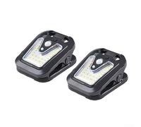 Clip-On Solar Light with PIR Motion Sensor for Outdoor Security Lighting 25 LED 600 Lumen Brightness Compatible with Fence Deck Gutter