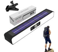 Clip on Solar Lights Outdoor, Household Solar Clip on Super Bright Human Body Induction Light, Energy Saving Technology, Easy Installation and High Efficiency, for Garden Fence Gutter Pathway