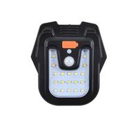 Clip on Solar Lights Outdoor,Portable Survival Lighting,Motion Sensor LED Security Lighting - for Gate Patio Deck Backyard Camping Fence Garden Home